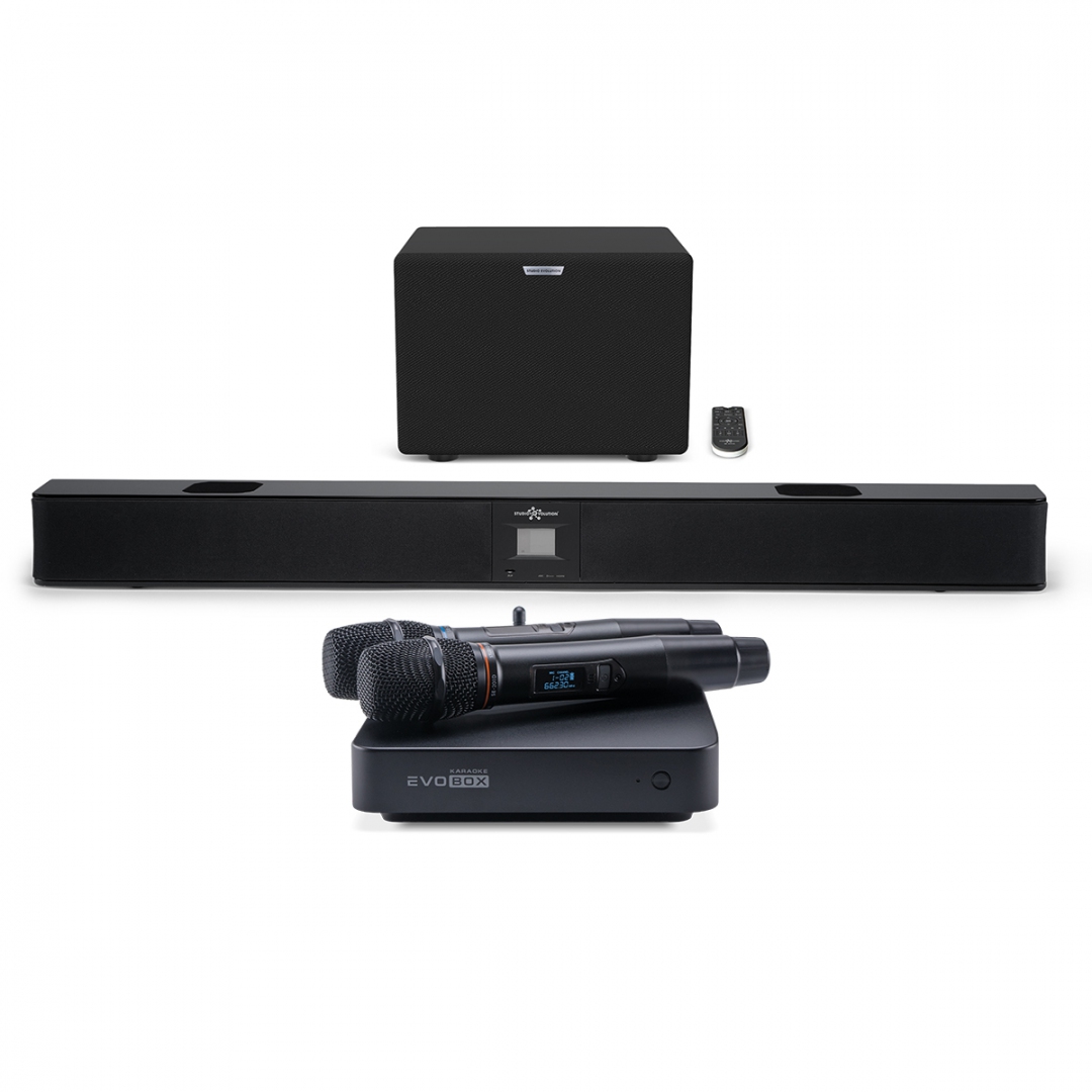 караоке-комплект EVOBOX Plus + EvoSound Bar (саундбар с караоке) в Жуковском