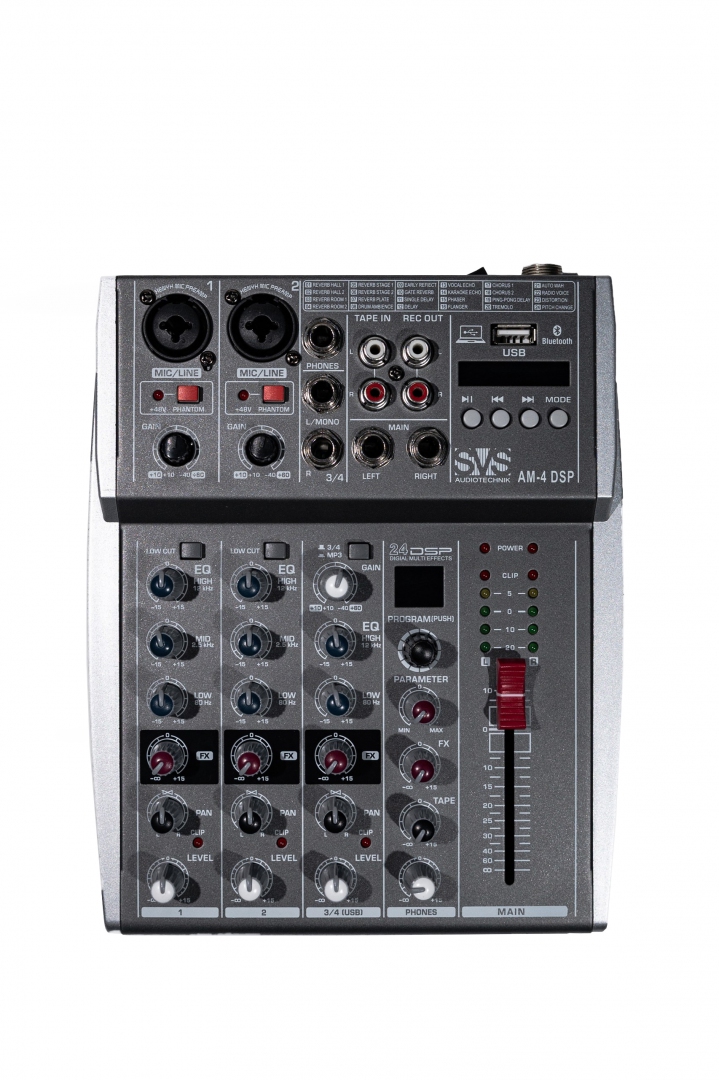 SVS Audiotechnik mixers AM-4 DSP Аналоговый микшерный пульт, 4-канала в Жуковском