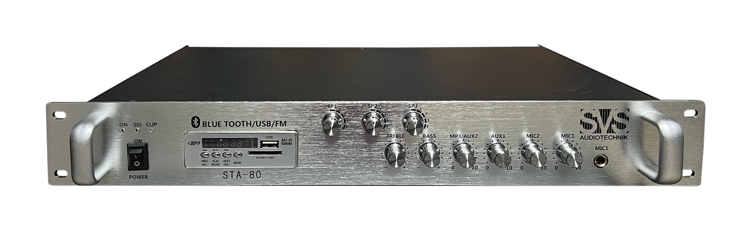SVS Audiotechnik STA-80 Микшер-усилитель для систем Public Address в Жуковском