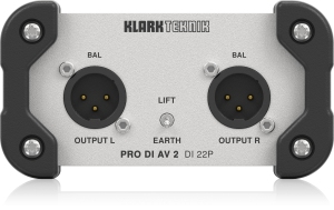 Klark Teknik DI 22P пассивный стерео директ-бокс в Жуковском