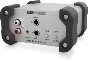 Klark Teknik DI 22P пассивный стерео директ-бокс в Жуковском